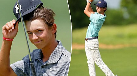 Miles Russell, 15, set for PGA Tour debut at Rocket Mortgage Classic