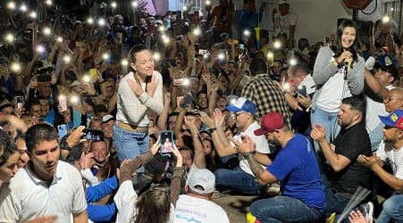 Venezuela's barred opposition candidate is now the fiery surrogate of her lesser-known replacement