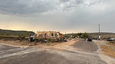 1 injured by possible tornado in Sanderson, Texas, official says