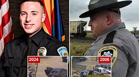 Arizona rookie cop killed 18 years after dad died on duty