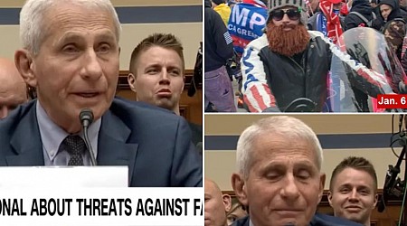 Fauci rips convicted Jan. 6 rioter who made faces behind him during COVID hearing