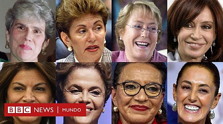 Quiénes son las 7 mujeres que fueron elegidas presidentas en América Latina antes de Claudia Sheinbaum