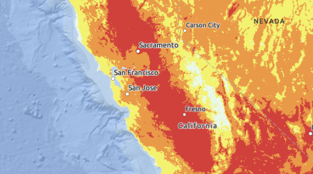 California Heat Wave Map, Update as Lethal Warning Issued