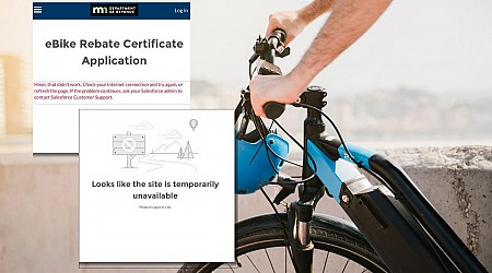 Minnesota E-Bike Rebate Voucher Registration Website Crashes