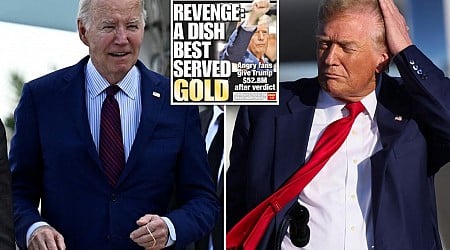 Trump has slight edge on Biden in swing state of Michigan, post-verdict poll shows