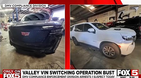 Nevada DMV Officers Bust VIN-Swapping Ring