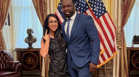 50 Cent Jokes About Not Catching Chlamydia After Lauren Boebert Photo Op