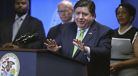 Illinois Gov. Pritzker boasts of growth while signing new budget into law