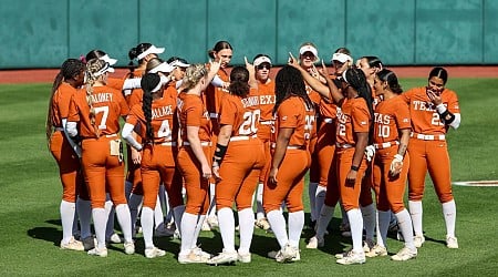 Texas top softball seed over defending champ OU