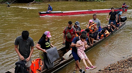 Child migration through Panama’s dangerous Darien Gap is up 40%, UN report says