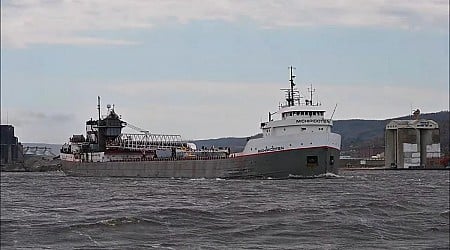 Ship On Lake Superior Collides With Something, Taking On Water