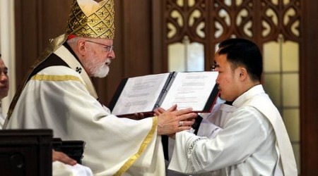 11 men ordained as Roman Catholic priests at Cathedral of the Holy Cross in Boston