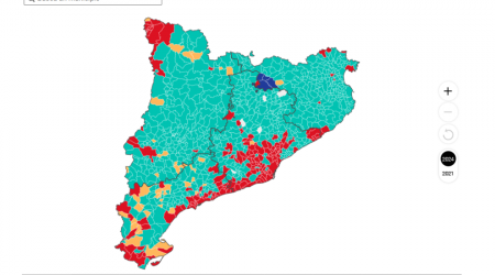 Los resultados de las elecciones de Cataluña, municipio a municipio