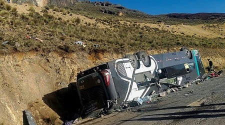 Bus Accident In Peru Leaves At Least 16 Dead