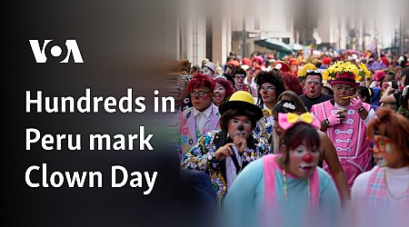 Hundreds in Peru mark Clown Day
