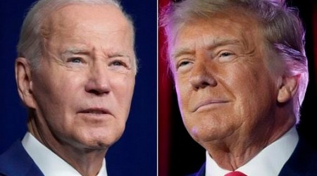 Trump and Biden on ballot