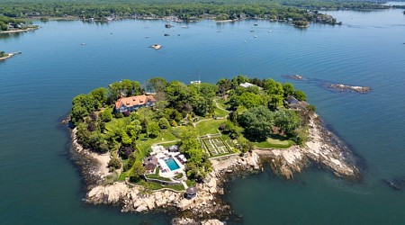 A private island in Connecticut is on the market for $35 million.