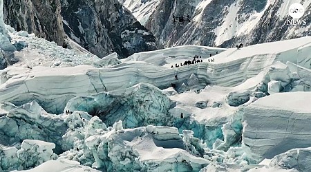 WATCH: Drone makes first delivery on Mount Everest