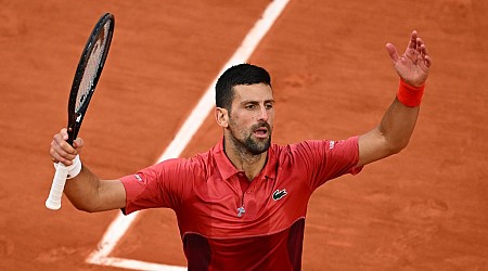 Djokovic survives 5-setter for 370th Slam win