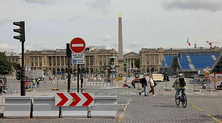 JO 2024 : trois axes de circulation fermés à la circulation à Paris dès vendredi