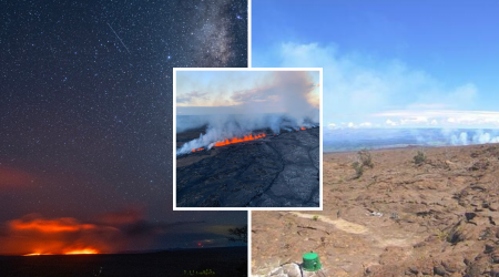 Hawaii Volcano Update: Videos Show Eruption From Space, Close Up