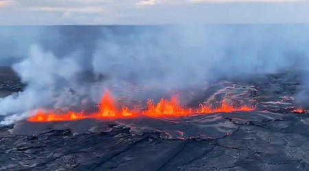 Hawaii's Kīlauea volcano erupts in a remote area, causes no disruption