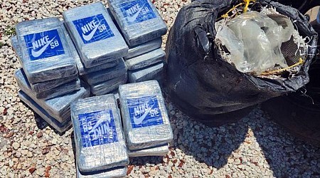 Divers discover 25 bricks of suspected cocaine marked with fake Nike logos off Key West coast