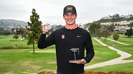 Michael Thorbjornsen follows Ludvig Åberg earning PGA Tour card out of PGA Tour University program