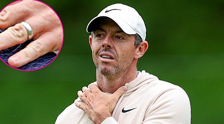 Golfer Rory McIlroy Ditches His Wedding Ring After Filing for Divorce