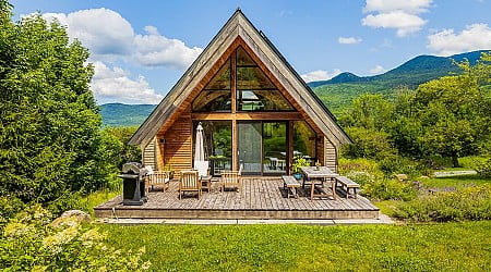 6 unique homes with an A-frame design