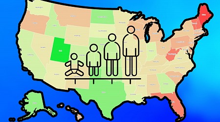 Population Map Shows Oldest, Youngest US States