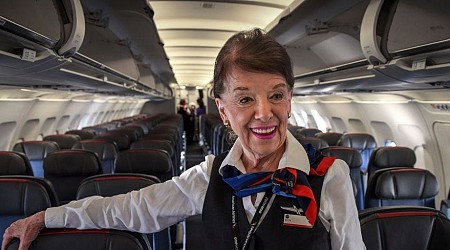 Bette Nash, who held the Guinness World Record for the longest-serving flight attendant, dies at 88