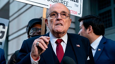 Rudy Giuliani served with indictment after 80th birthday party