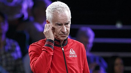 John McEnroe será sustituido en la Laver Cup por otra leyenda del tenis