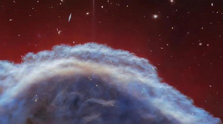 ウェッブ宇宙望遠鏡が撮影した馬頭星雲の「たてがみ」