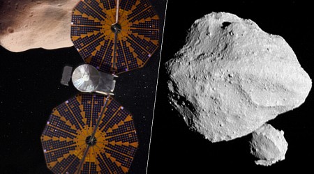 Dinkinesh es uno de los asteroides más singulares que conocemos. Ahora sabemos un poco mejor qué lo hizo así
