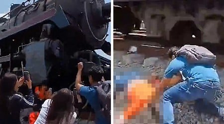 Woman Struck & Killed by Train in Mexico While Trying to Take Selfie