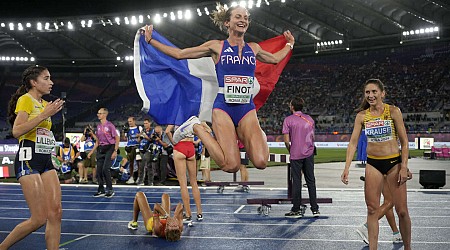 Après une course contre les juges et le temps, Alice Finot savoure son premier titre lors des championnats d’Europe d’athlétisme