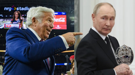 Vladimir Putin Stole Super Bowl Ring from Robert Kraft?