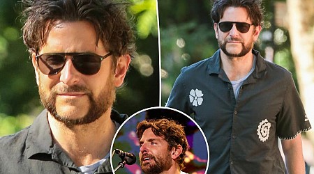 Bradley Cooper shows off unusual beard after date night with Gigi Hadid