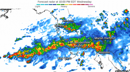 South Florida to be drenched by a month’s worth of rain from a system being watched by the National Hurricane Center