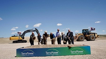 Gates-backed nuclear plant breaks ground without guarantee it'll have fuel