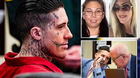 Man with swastika face tattoos guilty of strangling Fla. women