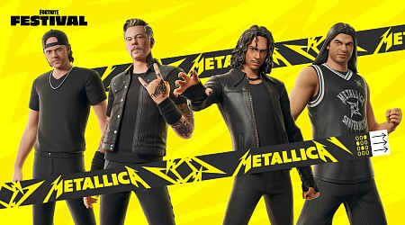 Fortnite is down but what’s new when it comes back up again? Metallica baby, that’s what