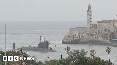 Cuba welcomes Russian military ships to Havana