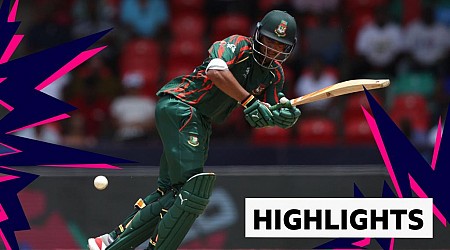 Watch: Bangladesh move step closer to Super 8s with win over Netherlands