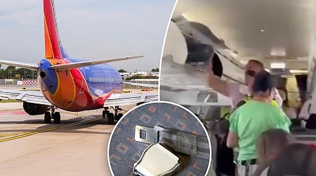 Child delays flight in Colombia after refusing to buckle seatbelt
