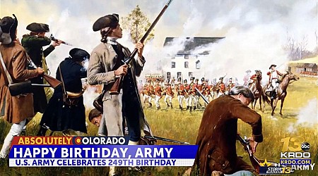 Meteorologist Chevy Chevalier discusses his time in the service on the Army's 249th birthday