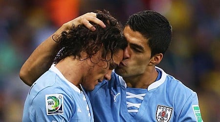 Luis Suárez, a Cavani: "Tu nombre va a quedar siempre marcado en la historia"