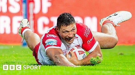 Hall sets try record as Hull KR beat Huddersfield